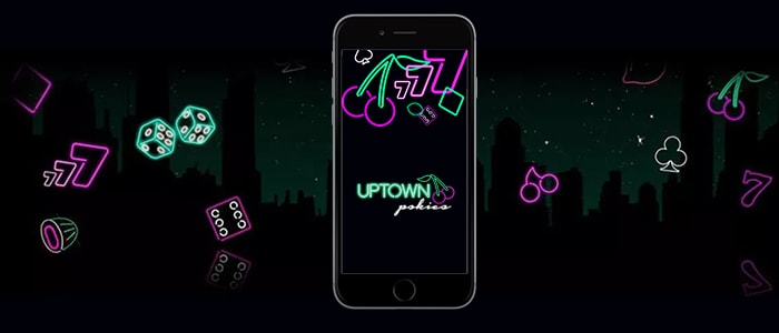 Uptown Pokies casino app banner